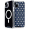 Blue and Cream Polka Dots iPhone 13 MagSafe Case