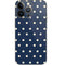 Blue and Cream Polka Dots iPhone 13 Pro Skin