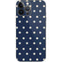 Blue and Cream Polka Dots iPhone 14 Pro Max Skin