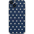 Blue and Cream Polka Dots iPhone 14 Skin