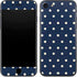 Blue and Cream Polka Dots iPhone 7 Skin