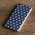 Blue and Cream Polka Dots iPhone 7 Skin