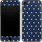 Blue and Cream Polka Dots iPhone 8 Skin
