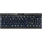 Blue and Cream Polka Dots K95 RGB PLATINUM Mechanical Gaming Keyboard Skin