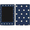 Blue and Cream Polka Dots Amazon Kindle Skin