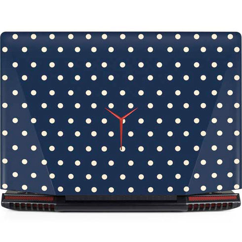 Blue and Cream Polka Dots Legion Y720 Skin