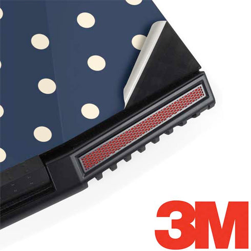 Blue and Cream Polka Dots Legion Y720 Skin