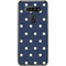 Blue and Cream Polka Dots LG K51/Q51 Clear Case