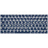 Blue and Cream Polka Dots Magic Keyboard Skin