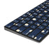 Blue and Cream Polka Dots Magic Keyboard with Numeric Keypad Skin
