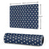 Blue and Cream Polka Dots Gaming Mouse Pad