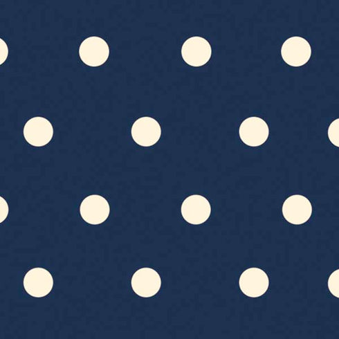 Blue and Cream Polka Dots Moto E5 Play Skin