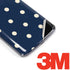 Blue and Cream Polka Dots Moto E5 Plus Skin