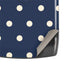 Blue and Cream Polka Dots Motorola RAZR Skin