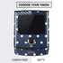 Blue and Cream Polka Dots Motorola RAZR Skin
