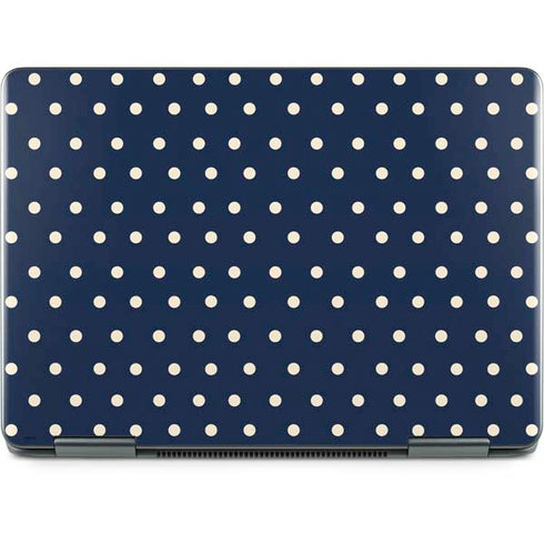 Blue and Cream Polka Dots Notebook 9 Pro 13in (2017) Skin