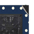 Blue and Cream Polka Dots NZXT H510 Compact ATX Mid-Tower Case Skin