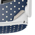 Blue and Cream Polka Dots Oculus Quest 2 Skin