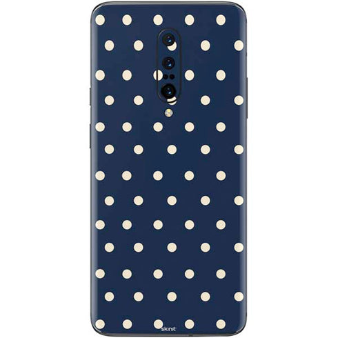Blue and Cream Polka Dots OnePlus 7 Pro Skin