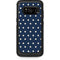 Blue and Cream Polka Dots Otterbox Commuter Galaxy Skin