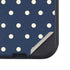 Blue and Cream Polka Dots Otterbox Defender iPhone Skin