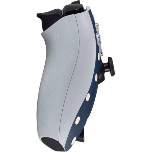 Blue and Cream Polka Dots PlayStation Portal Remote Player Skin