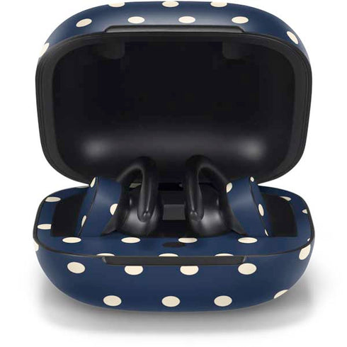 Blue and Cream Polka Dots PowerBeats Pro Skin