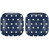 Blue and Cream Polka Dots PowerBeats Pro Skin