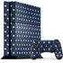 Blue and Cream Polka Dots PS4 Console and Controller Bundle Skin