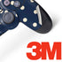 Blue and Cream Polka Dots PS4 Controller Skin