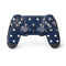 Blue and Cream Polka Dots PS4 Controller Skin
