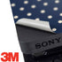 Blue and Cream Polka Dots PS4 Slim Skin