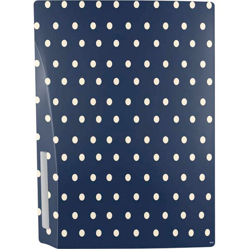 Blue and Cream Polka Dots PS5 Bundle Skin