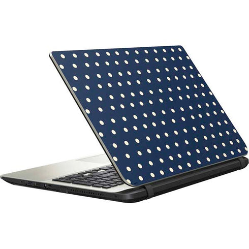 Blue and Cream Polka Dots Satellite L50-B / S50-B Skin