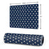 Blue and Cream Polka Dots Gaming Mouse Pad