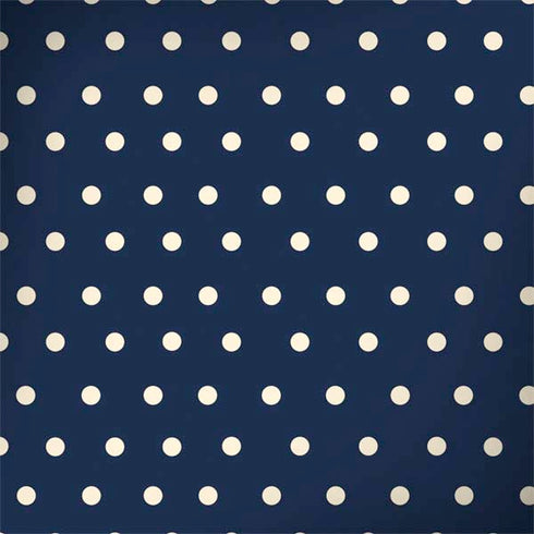 Blue and Cream Polka Dots HP Spectre Skin