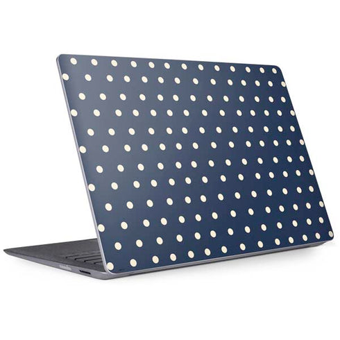 Blue and Cream Polka Dots Surface Laptop 2 Skin