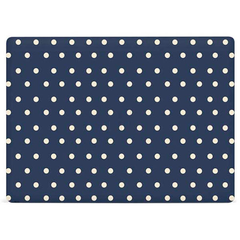 Blue and Cream Polka Dots Surface Laptop 2 Skin