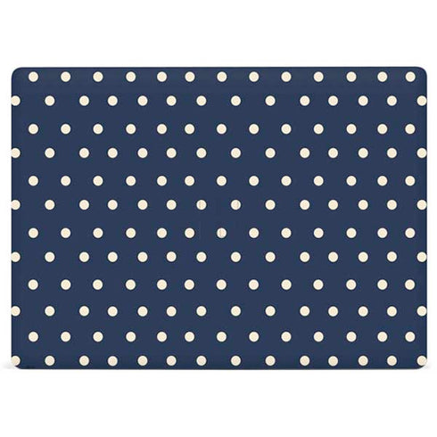 Blue and Cream Polka Dots Surface Laptop 3 13.5in Skin