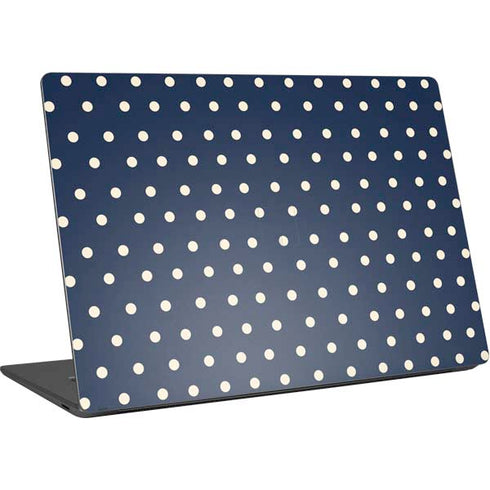 Blue and Cream Polka Dots Surface Laptop 4 15in Skin