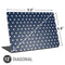 Blue and Cream Polka Dots Universal Laptop 12in (9.8 x 6.8in) Skin