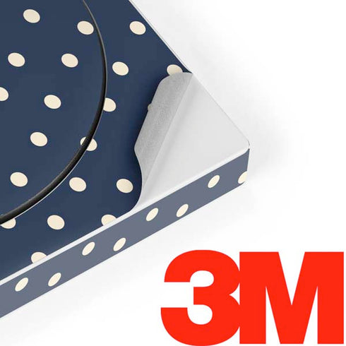 Blue and Cream Polka Dots Xbox Adaptive Controller Skin