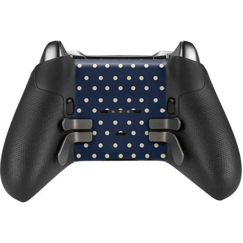 Blue and Cream Polka Dots Xbox Elite Wireless Controller Series 2 Skin