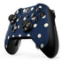 Blue and Cream Polka Dots Xbox One Elite Controller Skin