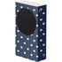 Blue and Cream Polka Dots Xbox Series S Console Skin