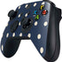 Blue and Cream Polka Dots Xbox Series X Controller Skin
