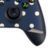 Blue and Cream Polka Dots Xbox Series X Controller Skin