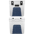 Blue and Cream Polka Dots YETI Roadie 24 Hard Cooler Skin
