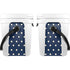 Blue and Cream Polka Dots YETI Roadie 24 Hard Cooler Skin