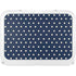 Blue and Cream Polka Dots YETI Tundra 35 Hard Cooler Skin
